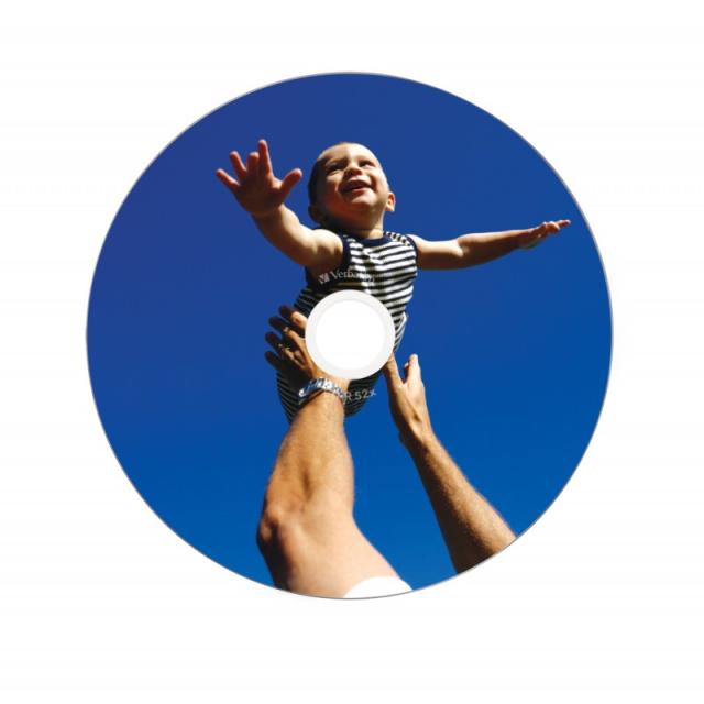 Verbatim - CD-R AZO Wide Inkjet Printable 700 MB 52x 10 pieza(s)