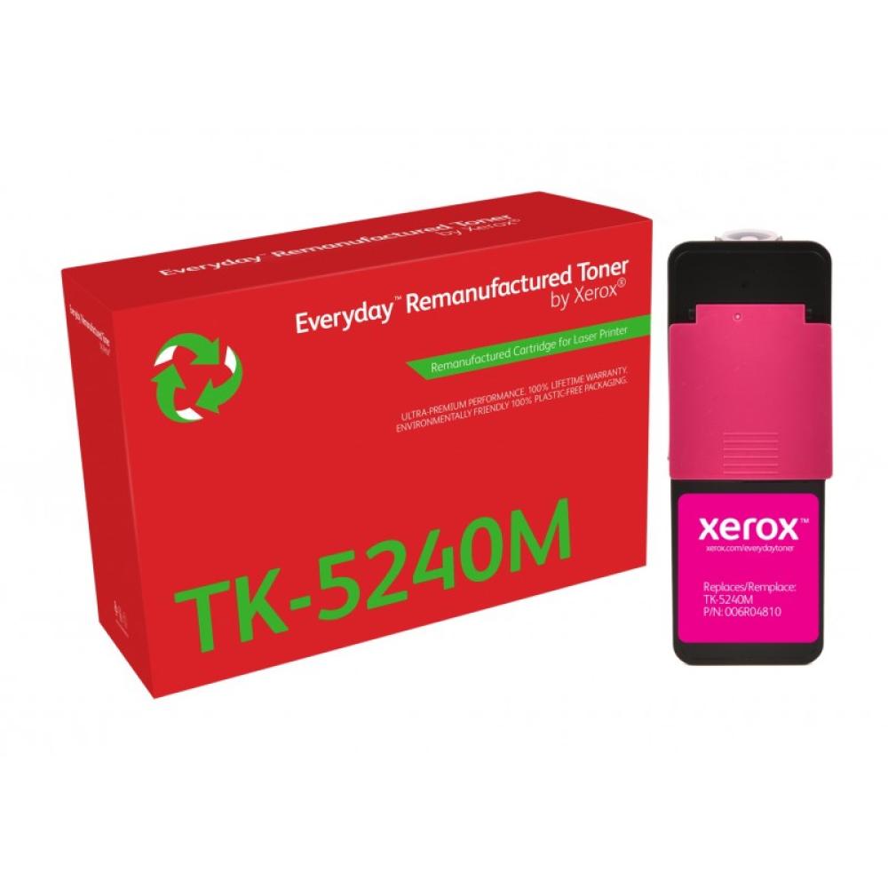 Xerox - Remanufacturado Everyday Tóner Everyday™ Magenta remanufacturado de Xerox es compatible con Kyocera TK-5240M, Capacidad
