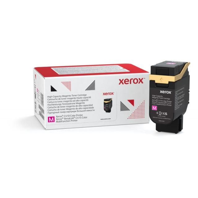 Xerox - C410 / VersaLink C415 cartucho de tóner magenta de alta capacidad (7000 páginas)