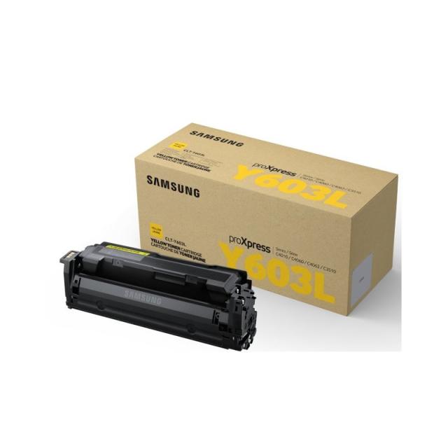 Samsung - CLT-Y603L cartucho de tóner Original Amarillo 1 pieza(s)