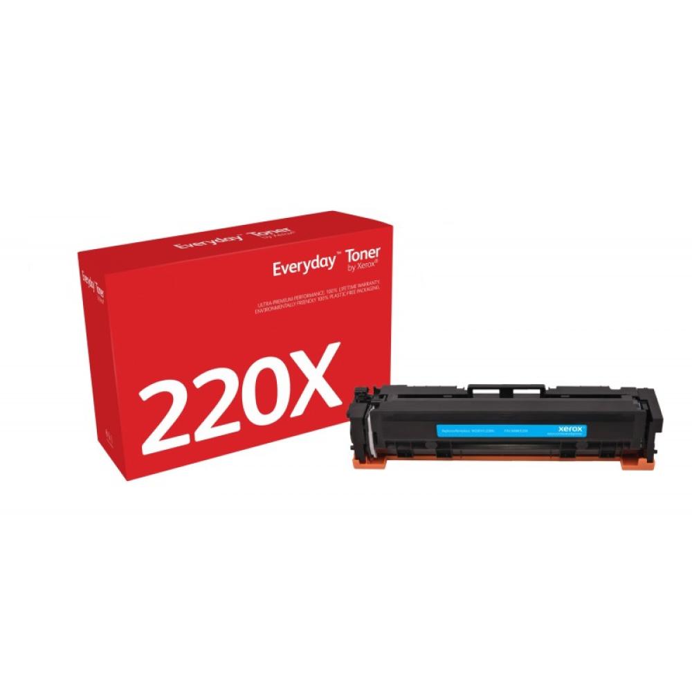 Xerox - Everyday Toner Everyday™Cian di Xerox compatibile con HP 220X (W2201X), Capacidad alta