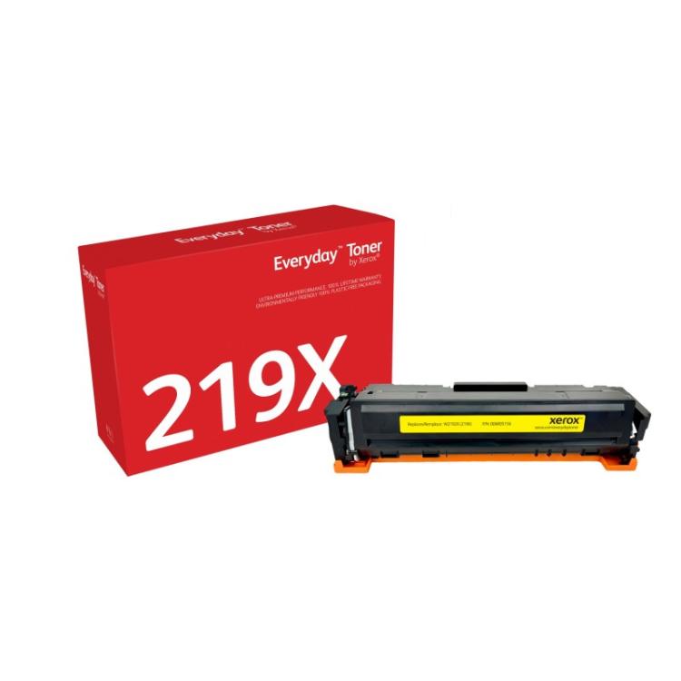 Xerox - Everyday Toner Everyday™Amarillo di Xerox compatibile con HP 219X (W2192X), Capacidad alta