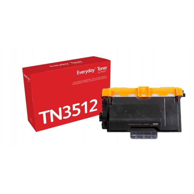 Xerox - Everyday El tóner Everyday™ Negro de Xerox es compatible con Brother TN3512, Capacidad extra alta