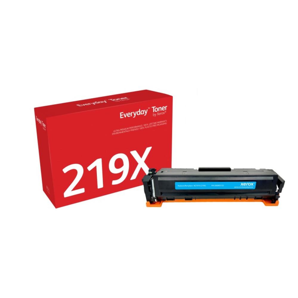 Xerox - Everyday Toner Everyday™Cian di Xerox compatibile con HP 219X (W2191X), Capacidad alta