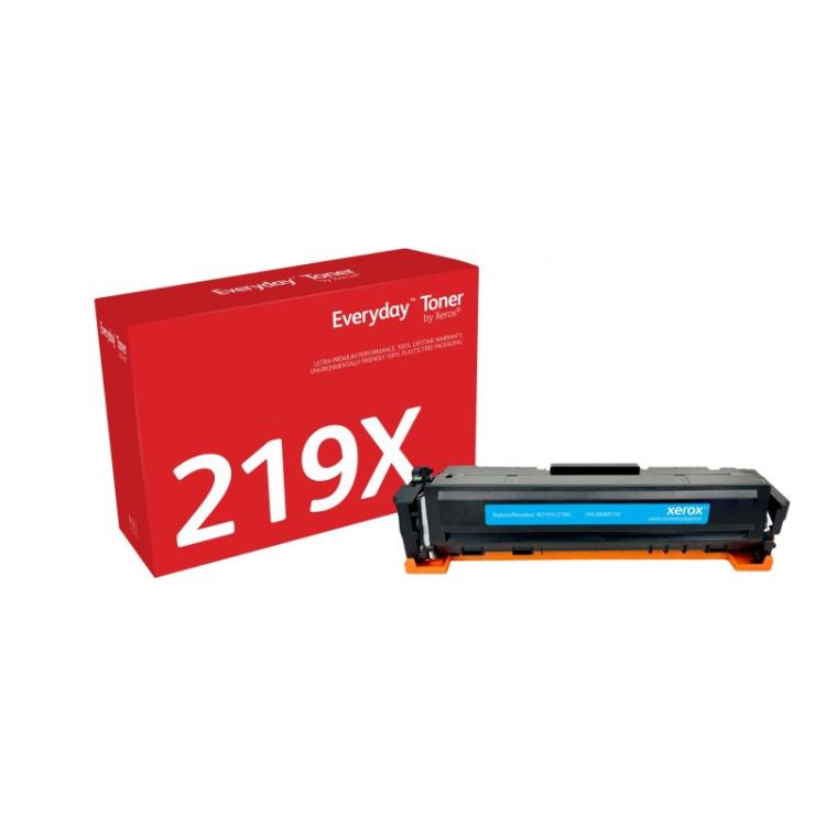 Xerox - Everyday Toner Everyday™Cian di Xerox compatibile con HP 219X (W2191X), Capacidad alta