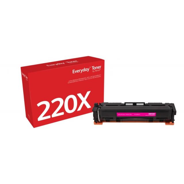 Xerox - Everyday Toner Everyday™Magenta di Xerox compatibile con HP 220X (W2203X), Capacidad alta