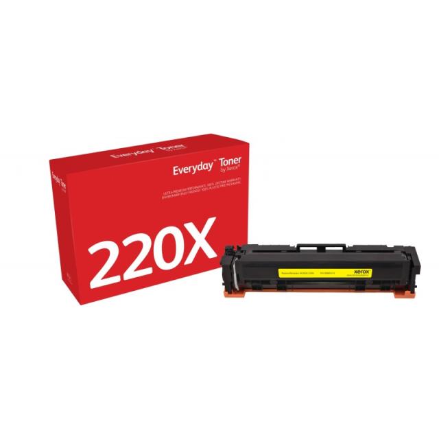 Xerox - Everyday Toner Everyday™Amarillo di Xerox compatibile con HP 220X (W2202X), Capacidad alta