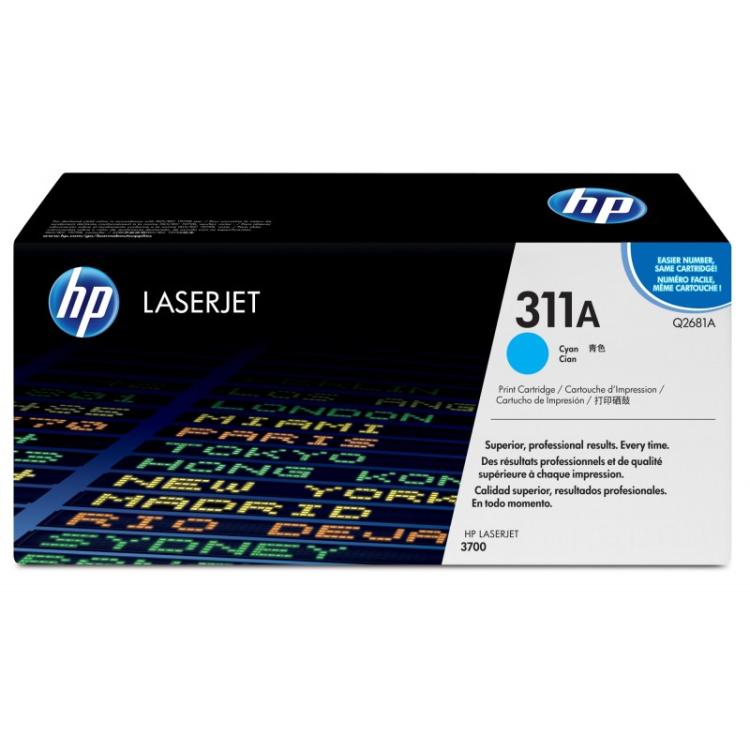 HP - 311A Cyan Original LaserJet Toner Cartridge cartucho de tóner 1 pieza(s) Cian