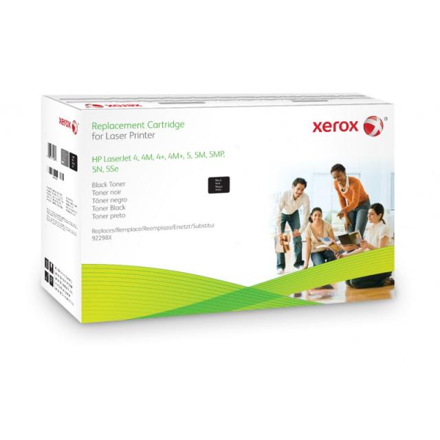 Xerox - Cartucho de tóner negro. Equivalente a HP 92298X. Compatible con HP LaserJet 5/5M/5N, LaserJet 4/4M