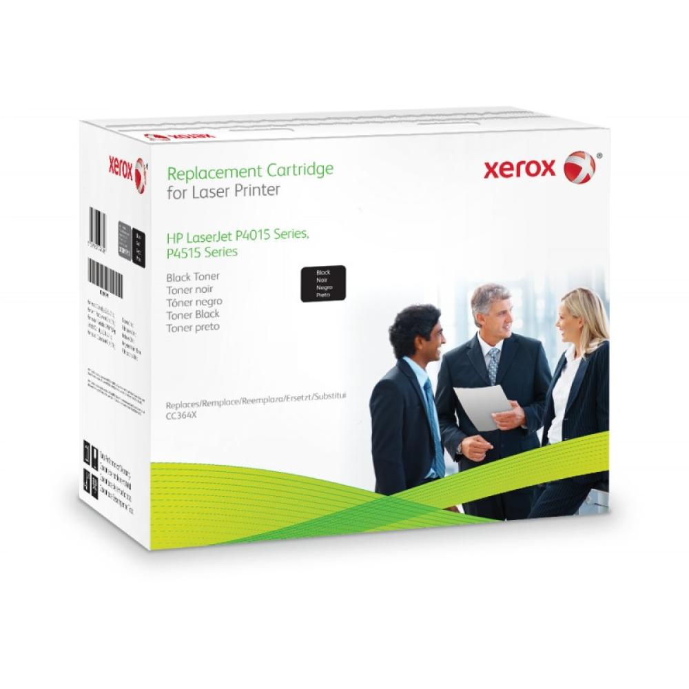 Xerox - Cartucho de tóner negro. Equivalente a HP CC364X. Compatible con HP LaserJet P4015, LaserJet P4515