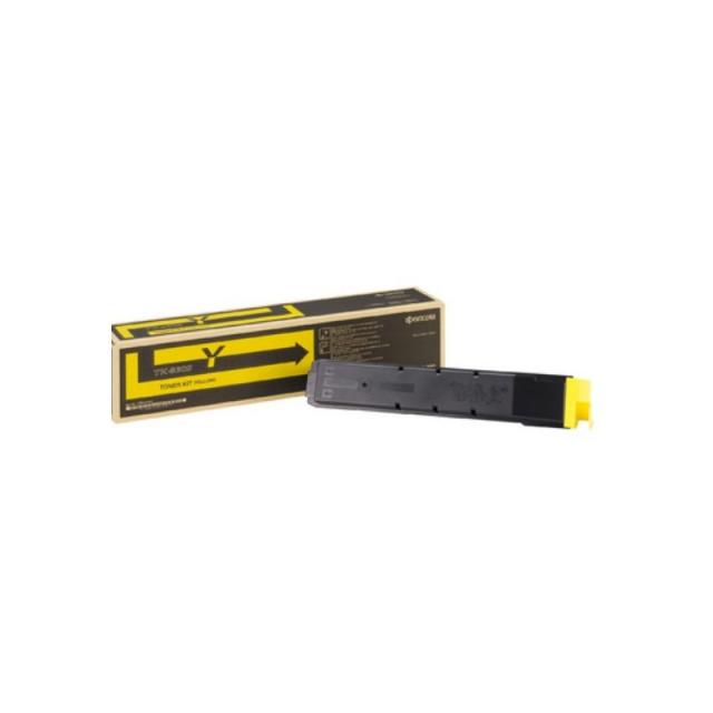 KYOCERA - TK-8305Y cartucho de tóner 1 pieza(s) Original Amarillo - 1T02LKANL0