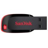 SanDisk - Cruzer Blade unidad flash USB 16 GB USB tipo A 2.0 Negro, Rojo