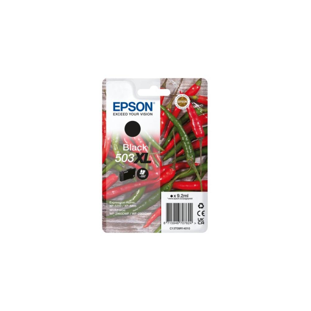 Epson - 503XL cartucho de tinta 1 pieza(s) Original Alto rendimiento (XL) Negro - C13T09R14020