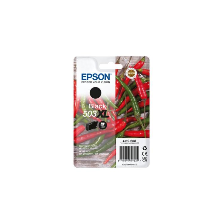 Epson - 503XL cartucho de tinta 1 pieza(s) Original Alto rendimiento (XL) Negro - C13T09R14020