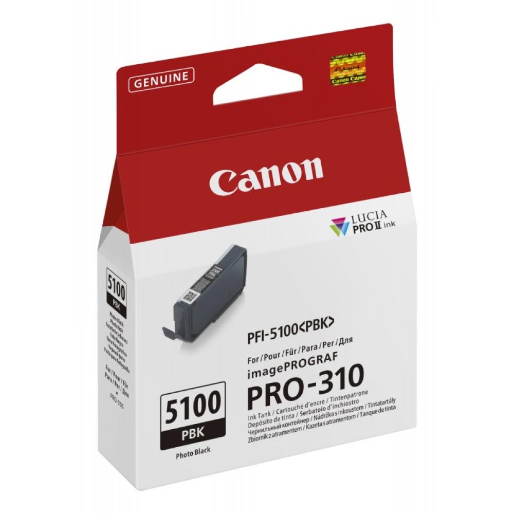 Canon - PFI-5100 PBK cartucho de tinta 1 pieza(s) Original Foto negro