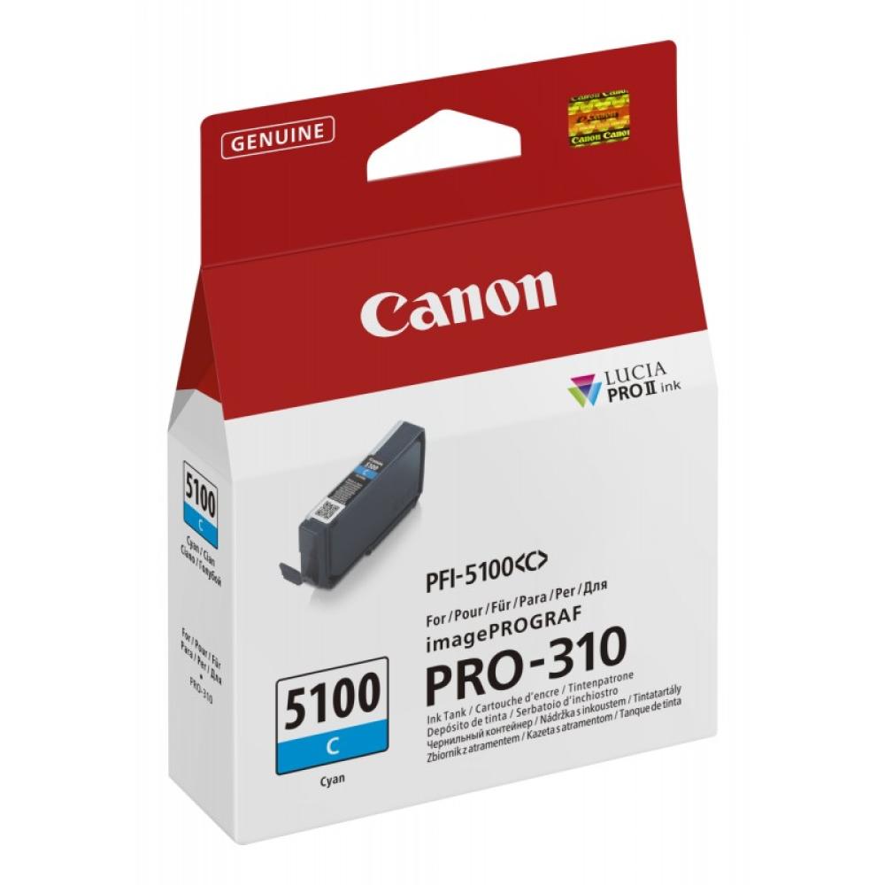 Canon - PFI-5100 C cartucho de tinta 1 pieza(s) Original Cian