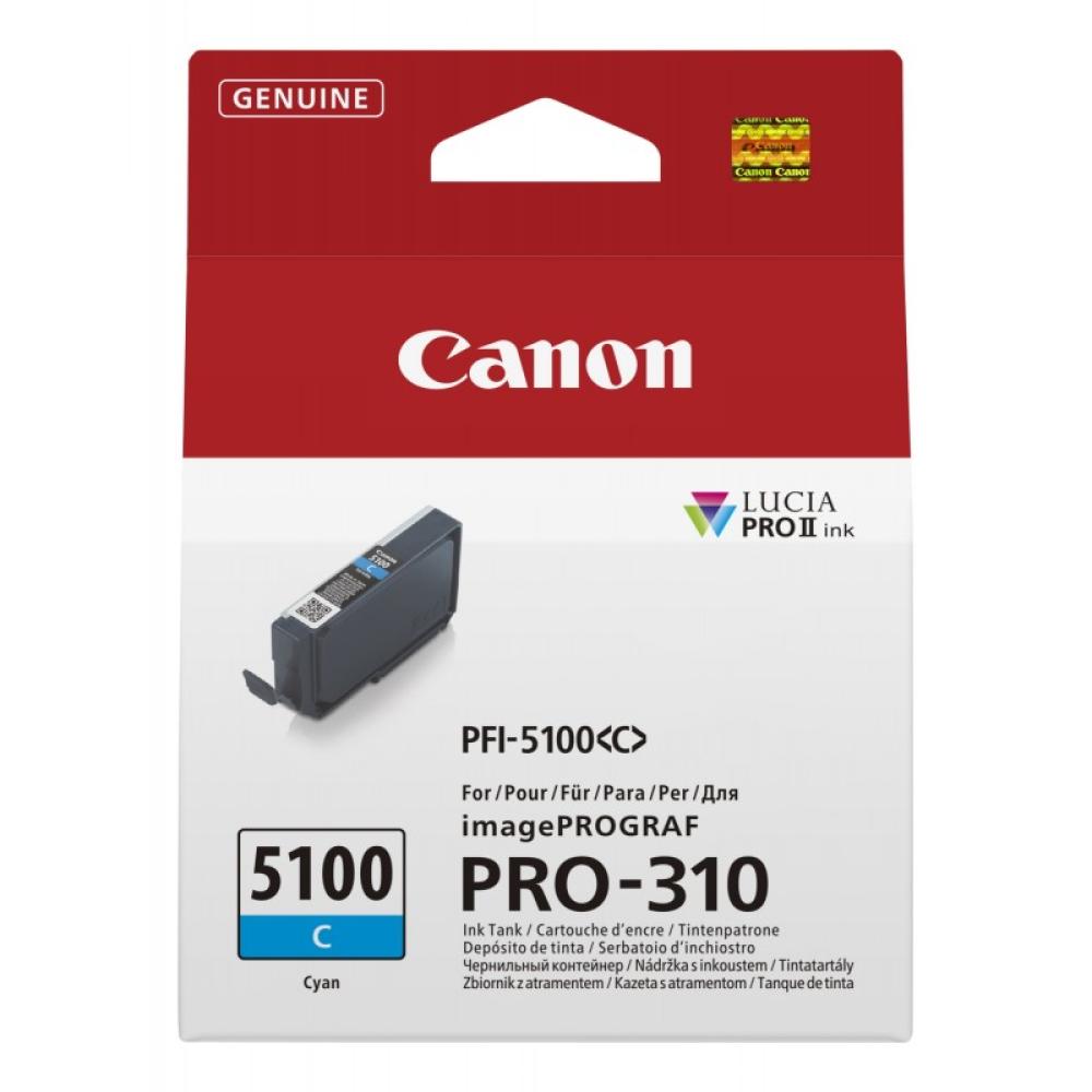 Canon - PFI-5100 C cartucho de tinta 1 pieza(s) Original Cian