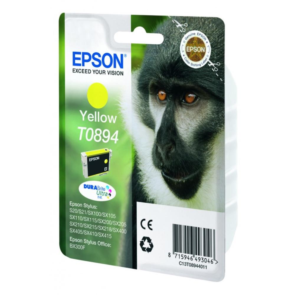 Epson - Monkey Cartucho T0894 amarillo (etiqueta RF)