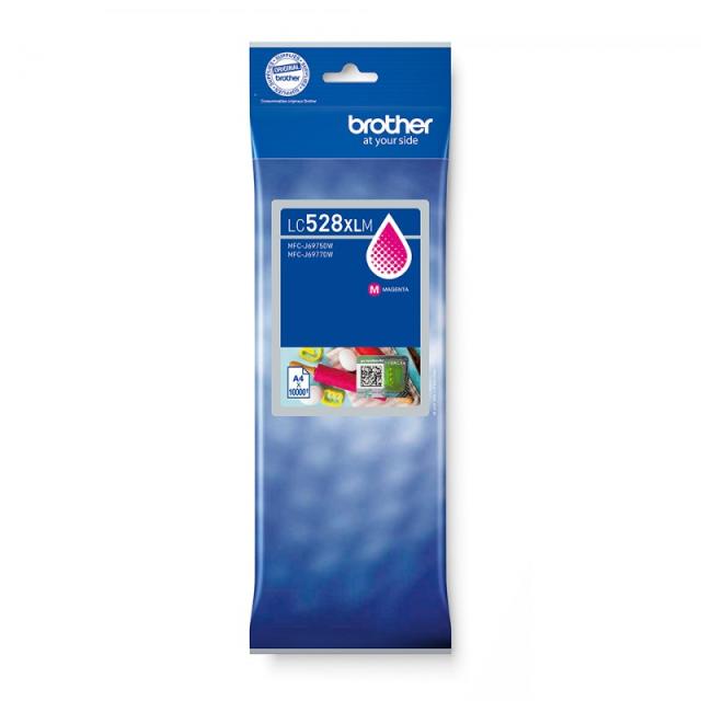 Brother - LC528XLM cartucho de tinta 1 pieza(s) Original Ultra High Yield Magenta