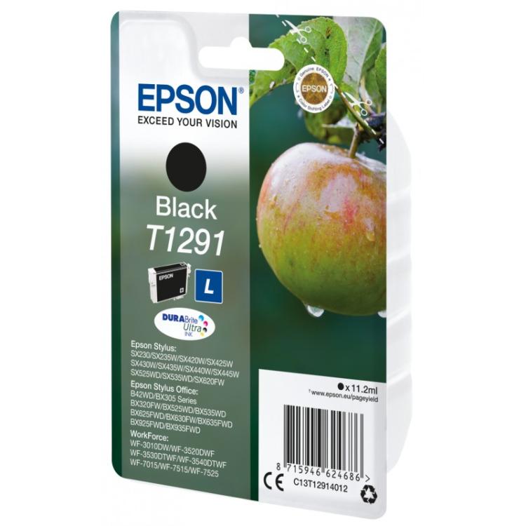 Epson - Apple Cartucho T1291 negro (etiqueta RF)