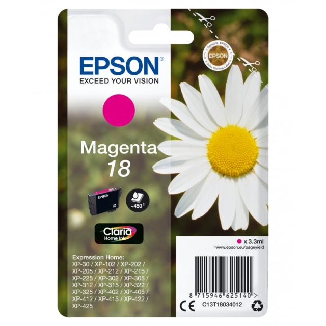 Epson - Daisy Cartucho 18 magenta (etiqueta RF)