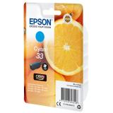 Epson - Oranges Singlepack Cyan 33 Claria Premium Ink - C13T33424022