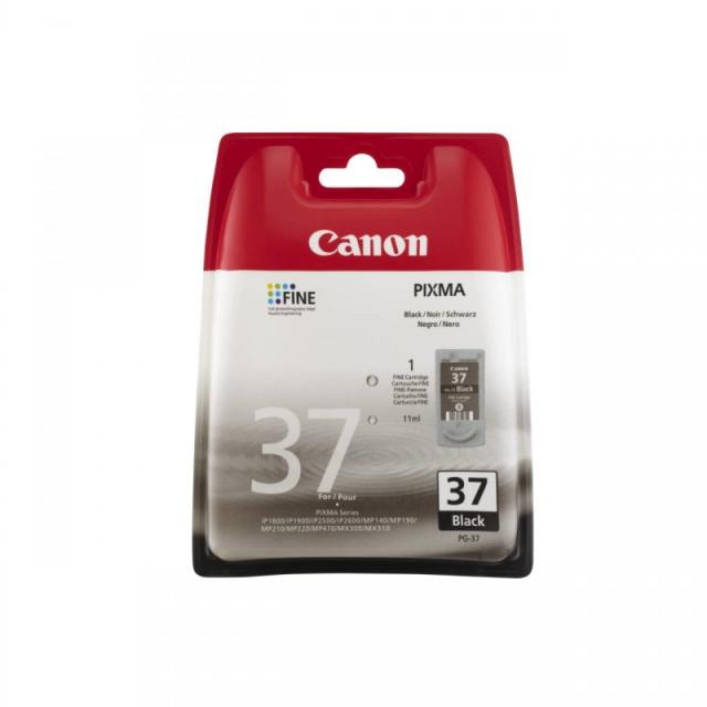 Canon - PG-37 cartucho de tinta 1 pieza(s) Original Negro