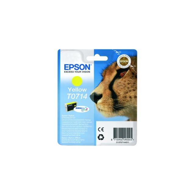 Epson - Cheetah Cartucho T0714 amarillo