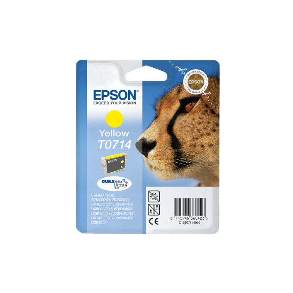 Epson - Cheetah Cartucho T0714 amarillo