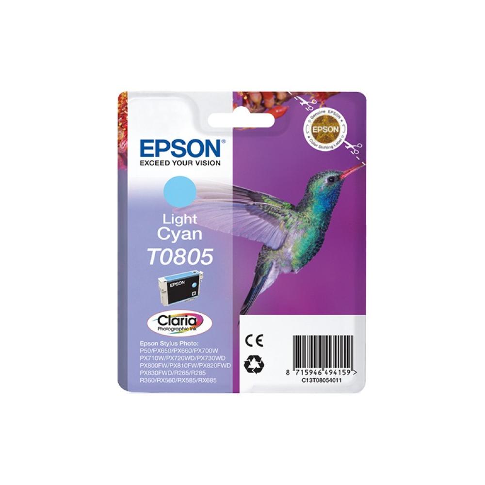 Epson - Hummingbird Cartucho T0805 cian claro