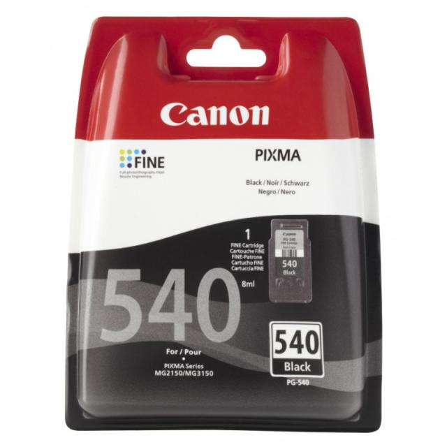 Canon - PG-540 cartucho de tinta 1 pieza(s) Original Rendimiento estándar Foto negro