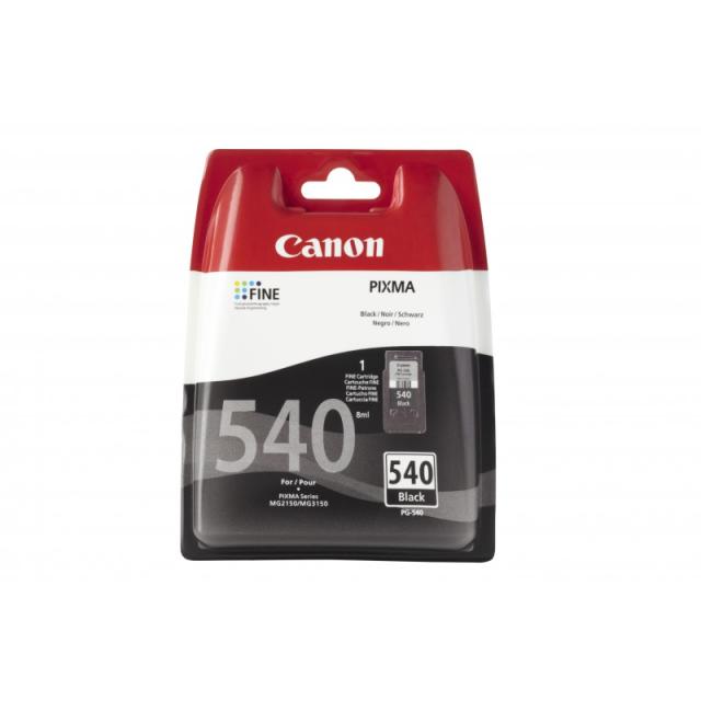 Canon - PG-540 cartucho de tinta 1 pieza(s) Original Rendimiento estándar Foto negro