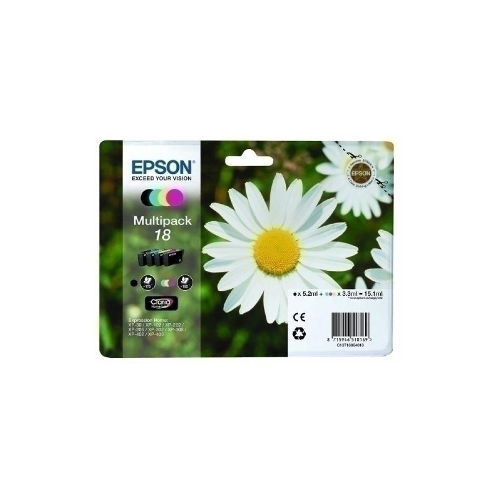 Epson - MULTIPACK EPSON T180640 N/C/M/A XP-102/205/305/405/30
