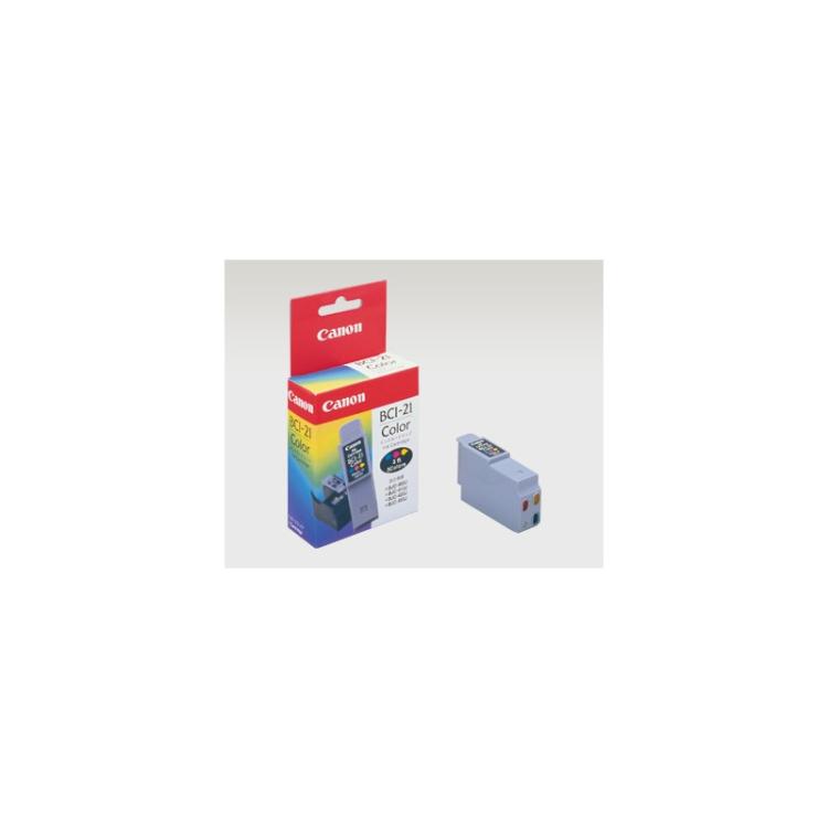 Canon - BCI-21 cartucho de tinta Original Cian, Magenta, Amarillo