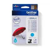 Brother - LC225XLC cartucho de tinta 1 pieza(s) Original Alto rendimiento (XL) Cian