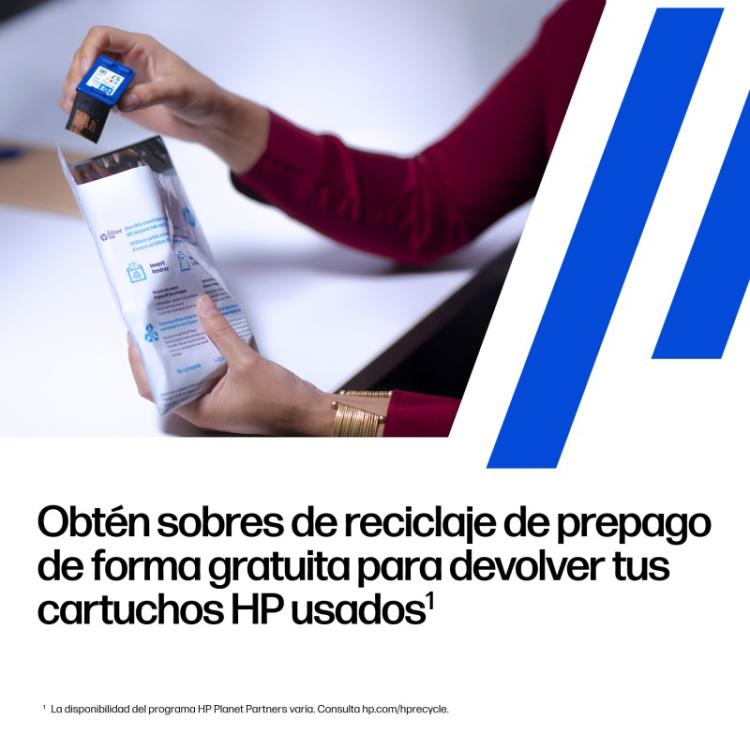 HP - Cartucho de Tinta Original 302XL/304XL tricolor