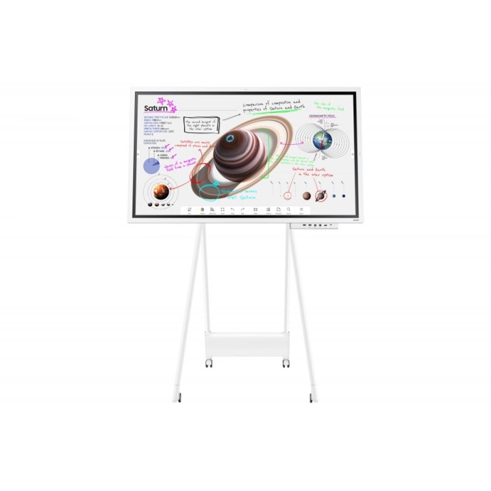 Samsung - WM65B pizarra blanca interactiva 165,1 cm (65") 3840 x 2160 Pixeles Pantalla táctil Gris, Blanco - LH65WMBWBGCXEN?ES