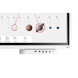 Samsung - WM65B pizarra blanca interactiva 165,1 cm (65") 3840 x 2160 Pixeles Pantalla táctil Gris, Blanco - LH65WMBWBGCXEN?ES