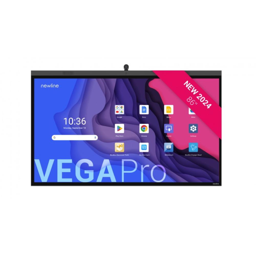 Newline - Vega Pro pizarra blanca interactiva 2,18 m (86") 3840 x 2160 Pixeles Pantalla táctil