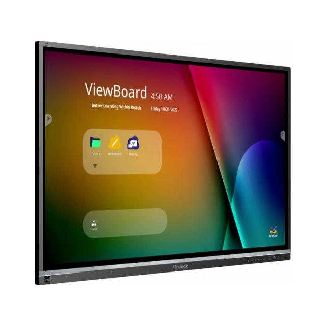 Viewsonic - IFP5550-5 pizarra blanca interactiva 139,7 cm (55") 3840 x 2160 Pixeles Pantalla táctil Negro HDMI