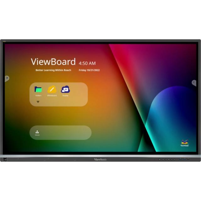 Viewsonic - IFP5550-5 pizarra blanca interactiva 139,7 cm (55") 3840 x 2160 Pixeles Pantalla táctil Negro HDMI