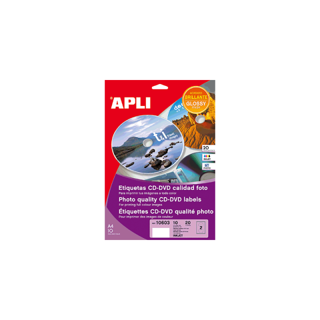 APLI - APL B25H ETIQ CD OPACO DIAM 114ILC 2899