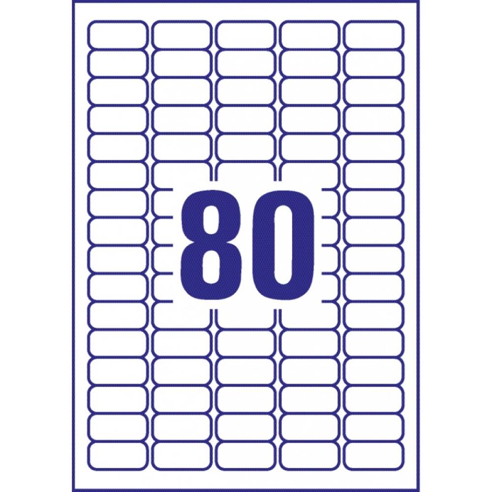 Avery - L4732REV-25 etiqueta de impresora Blanco