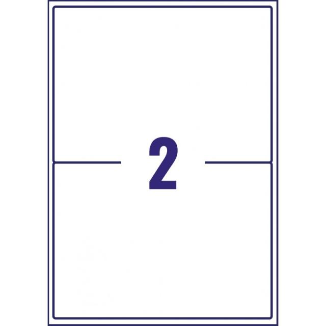 Avery - L7168-15 etiqueta de impresora Blanco Etiqueta para impresora autoadhesiva