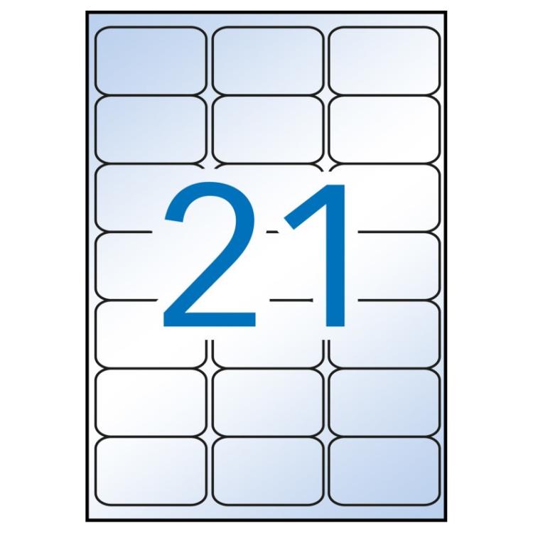 APLI - 10967 etiqueta de impresora Transparente