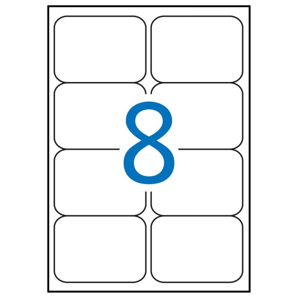 APLI - 02876 etiqueta de impresora Rojo