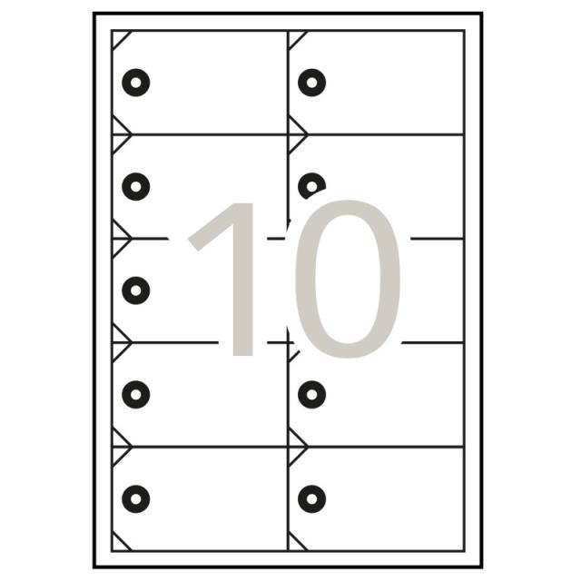 APLI - 10149 etiqueta de impresora Blanco