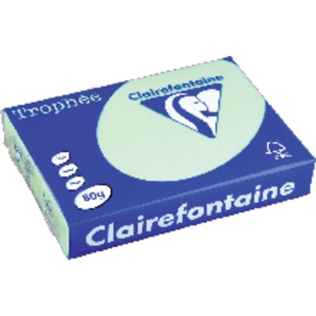 Clairefontaine - Trophée papel para impresora de inyección de tinta A4 (210x297 mm) 500 hojas Verde - 1975C
