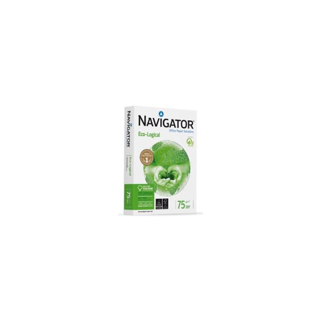 Navigator - Eco-Logical 75g.m-2 papel para impresora de inyección de tinta Blanco