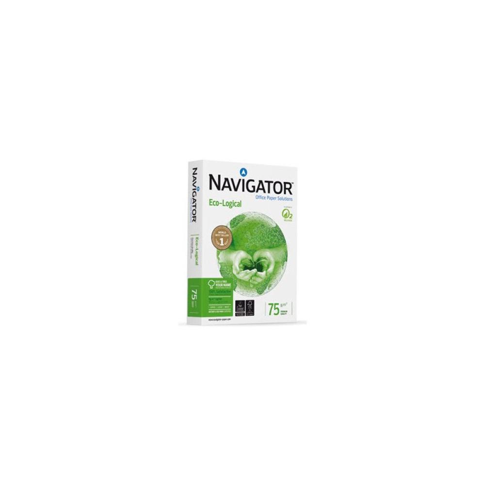 Navigator - Eco-Logical 75g.m-2 papel para impresora de inyección de tinta Blanco